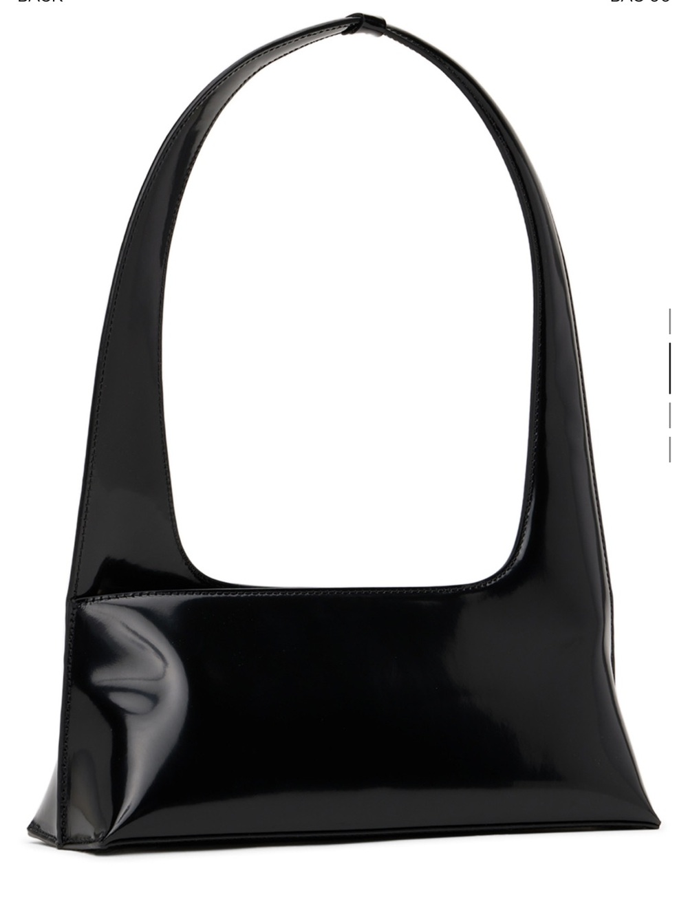 OSOI Black Bridge Shoulder Bag